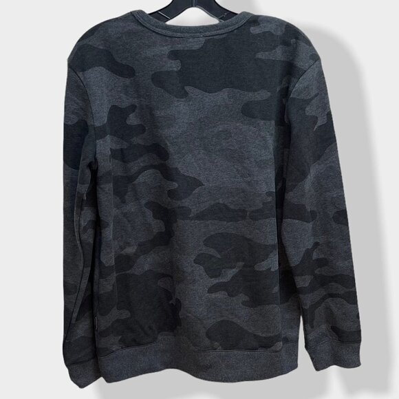 EDDIE Bauer Boy's Camo Camp Fleece Crewneck - Picture 2 of 5